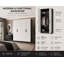 Nitra 4 Door Solid + Manufactured Wood Wardrobe-59342075