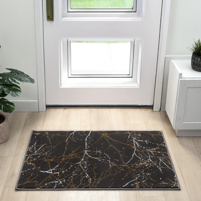 Tapis moderne moderne à motif abstrait