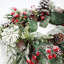 Faux PVC 46cm Christmas Wreath