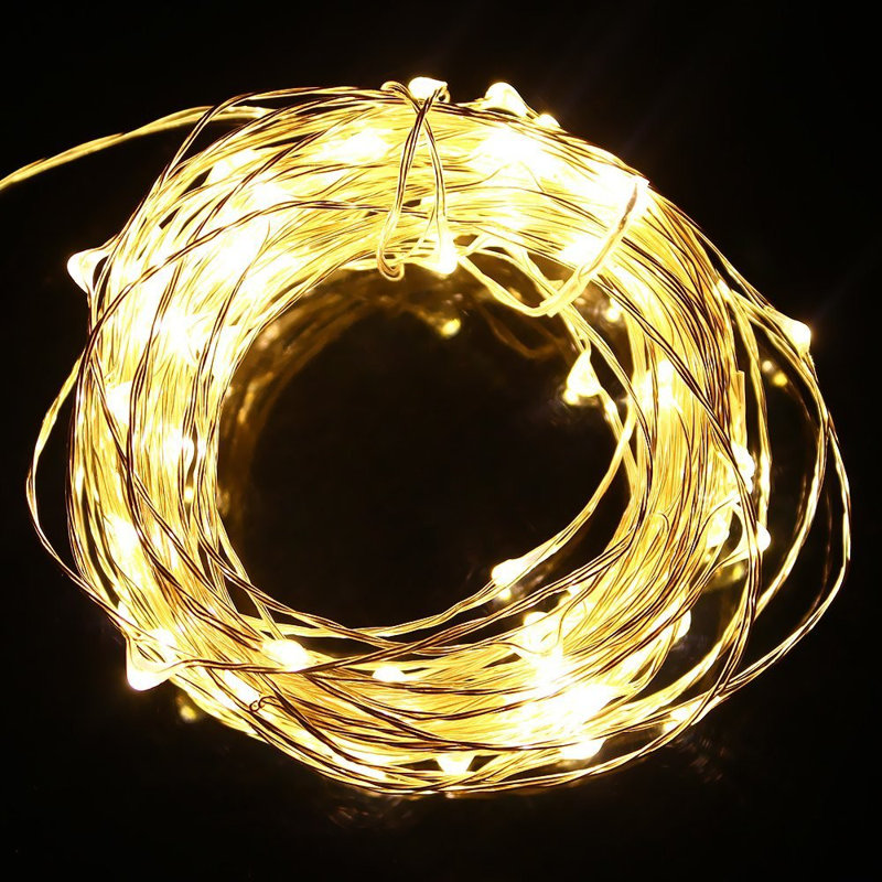 Lumières de chaîne led minuterie 60