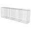 Silver Metal Gabion Wall-86687101