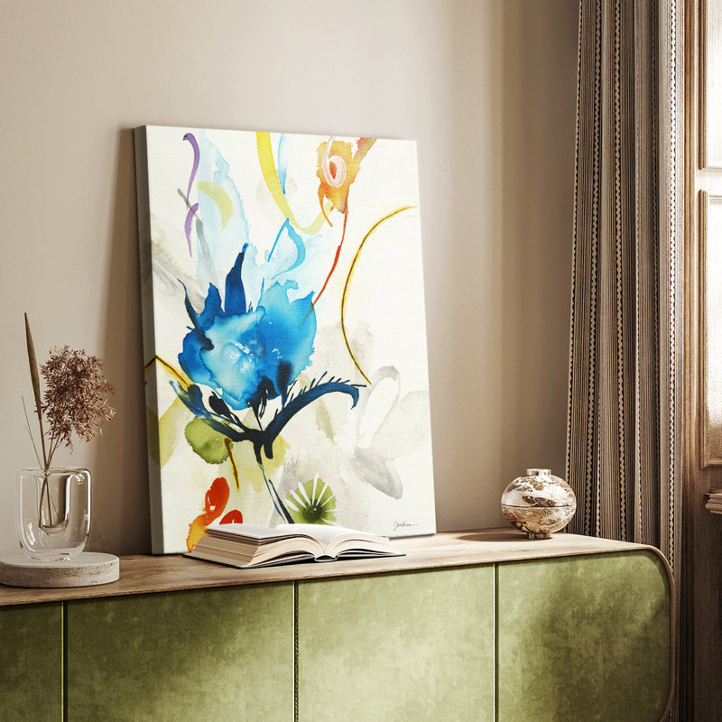 Couleur locale I - Cavas enveloppés de galerie, H 48 po x l 32 po
