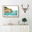Manorolo Cinque Terre in Italy - Picture Frame Graphic Art Print-56859765-56859760