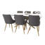Chelsey 6 - Person Dining Set-40631967-40631970