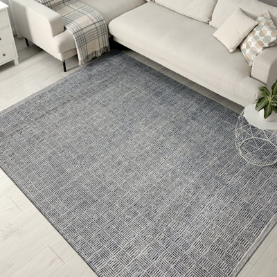 Wool Geometric Indoor Rug