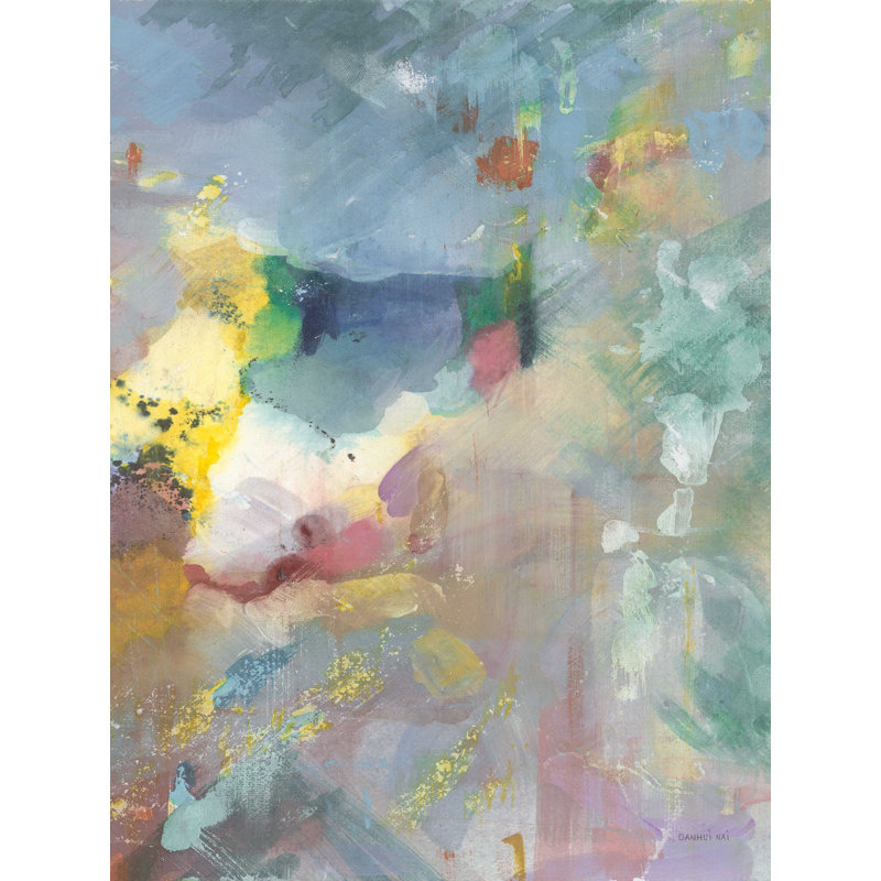Rose Quasar III - reproduction sur toile tendue, H 24 po x l 18 po