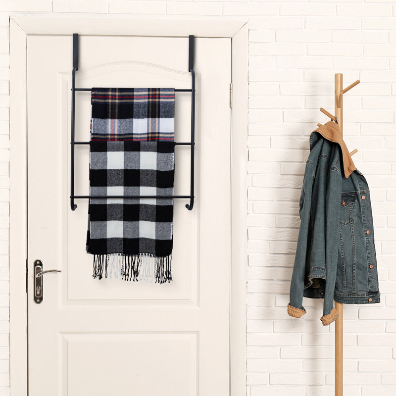 Over The Door Bathroom 3-Bar Towel Bar
