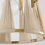 Luminaire suspendu cylindrique unique à 1 lumière avec accents de corde Bianca-1095470576