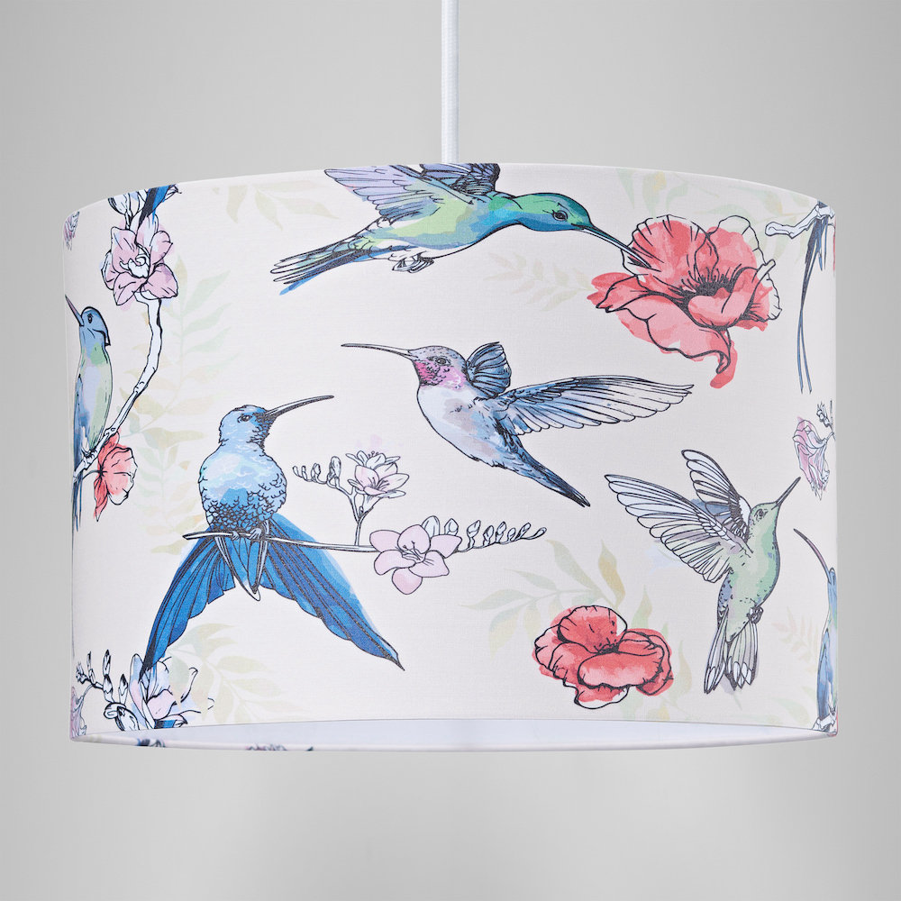 30cm Cotton Drum Lamp Shade