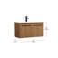  Ensemble de meuble-lavabo simple 36 po-623001489