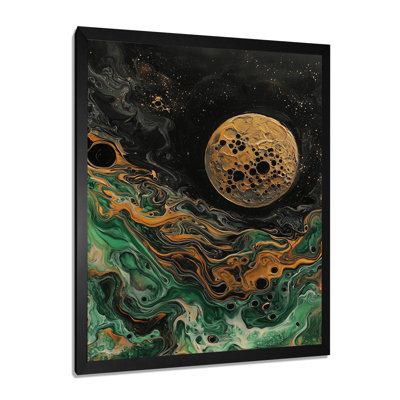 Mystic Reverie Of The Moon II - Space Wall Décor