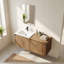 Meuble-lavabo flottant simple 48 po avec lavabo en céramique et conception sans poignée-132960819-132960820