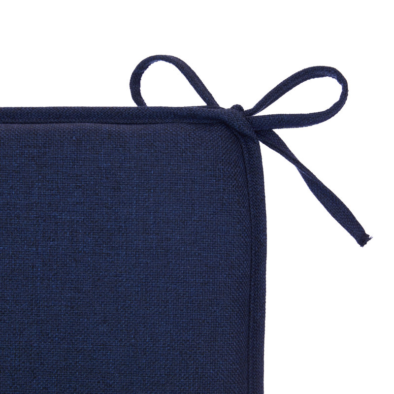 Ensemble de coussins pour fauteuil à bascule/chaise berçante, Indigo uni