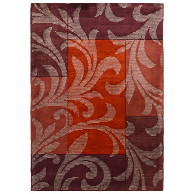 Nizza Floral Hand Woven 140cm X 200cm Area Rug Set