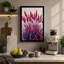 Burgundy Plume Grass Botanical - Wrapped Canvas-1560768660-1560768657