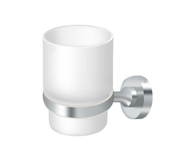 Ensemble de gobelets en verre givré de 3 3/4 po de hauteur Cobe Cardinale 193D54F081DB405591B11A973161112D Chrome