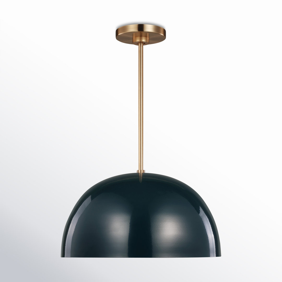 Leona 1 - Light Single Dome Pendant AllModern Shade 