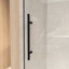 Porte de baignoire coulissante sans cadre, porte de douche de baignoire-120568589