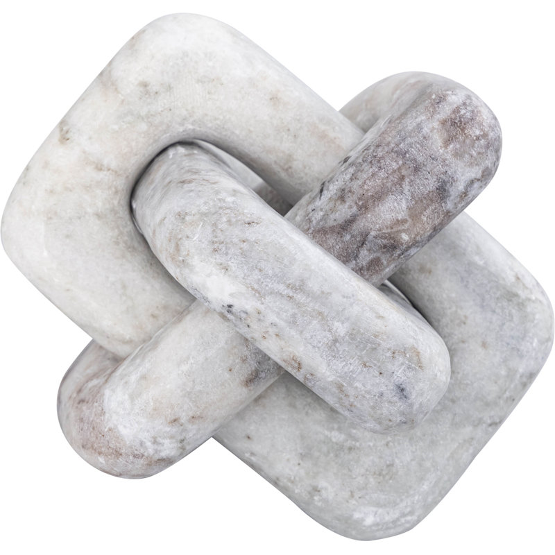 Bond Marble Decorative Object, Brown