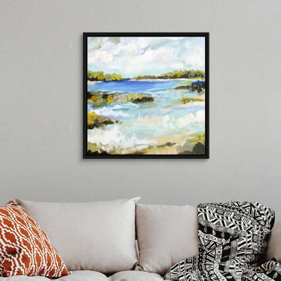 " Surfscape II " by Karen Fields Painting Print