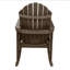 Chaise berçante Adirondack en plastique recyclé Hamilton-74324285