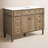 Rivers 48 " W Freestanding Standard 1 Single Vanity Bathroom Vanity With Carrara Marble Top-2098139621