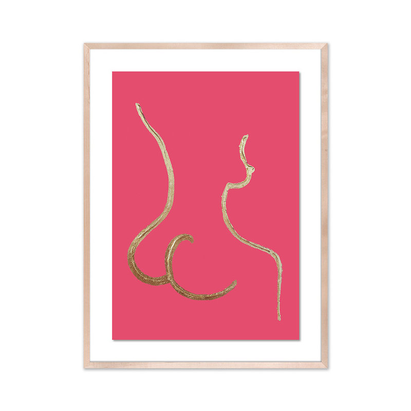Venus Print by Anne Mersmann, Natural, 24" H x 18" W x 1.5" D