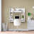 Floating Exquisite Room-saving Wall Built-up Computer Desk-1688369888