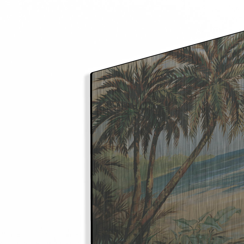 «Palm Bay» par Paul Brent, H 12 po x l 16 po