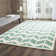 Deedgra Hand Tufted Wool Chevron Rug