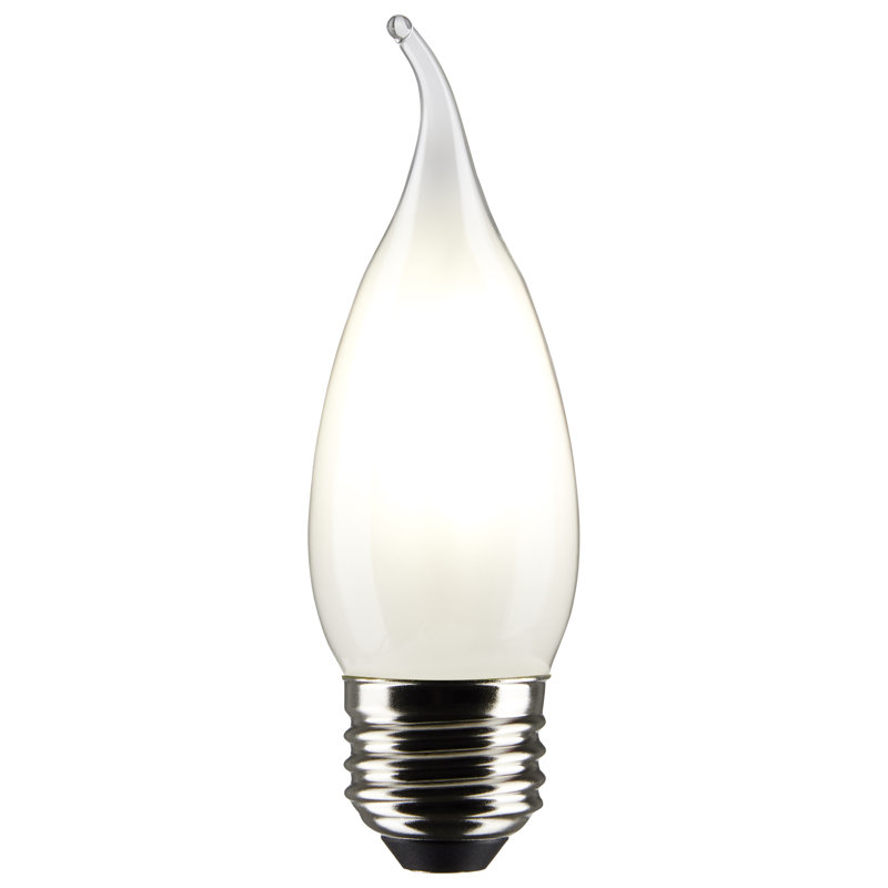 CA10 LED, Dimmable Light Bulb, E26/Medium (Standard) Base, 2700K, 4 W, 350 Lumens