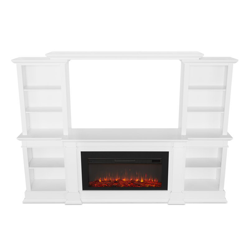 Monte Vista Entertainment Center for TVs up to 60" with Electric Fireplace Included