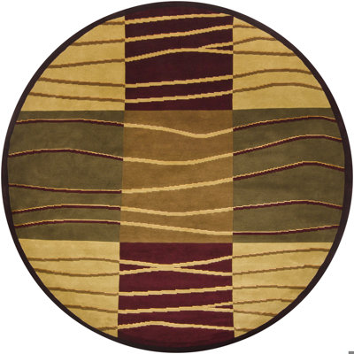 Aadi Beige/Green Area Rug