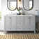 Aleta 60'' Double Bathroom Vanity with Engineered Marble Top