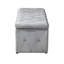 Ensemble de repose-pieds rectangulaire 1 pièce en velours avec 2 repose-pieds-1587956282