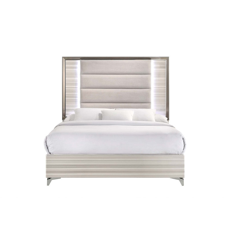 Bey Upholstered Platform Bed, Queen