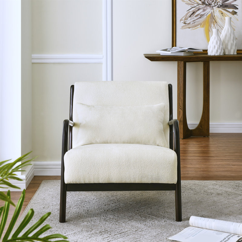 Fauteuil d'appoint Eterna, Noir