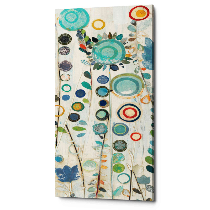 Impression sur toile tendue Ocean Garden I, H 24 po x l 24 po x P 0,75 po