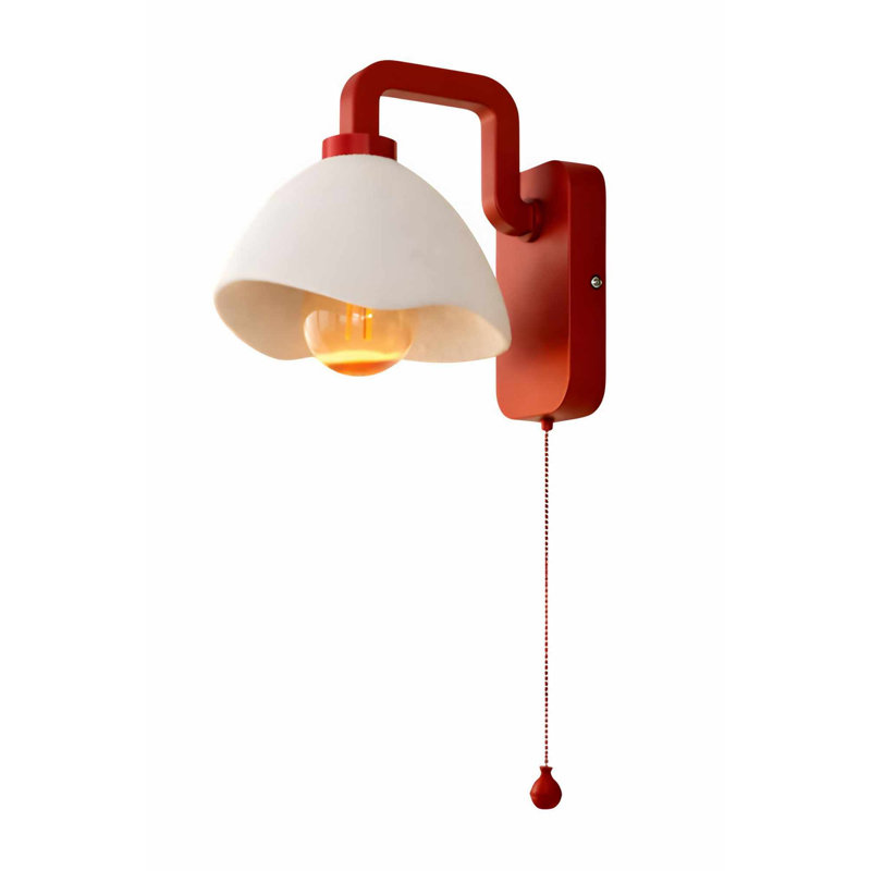 Lampe murale, Rouge