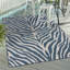 Tapis intérieur / extérieur bleu Itchington-1636017786