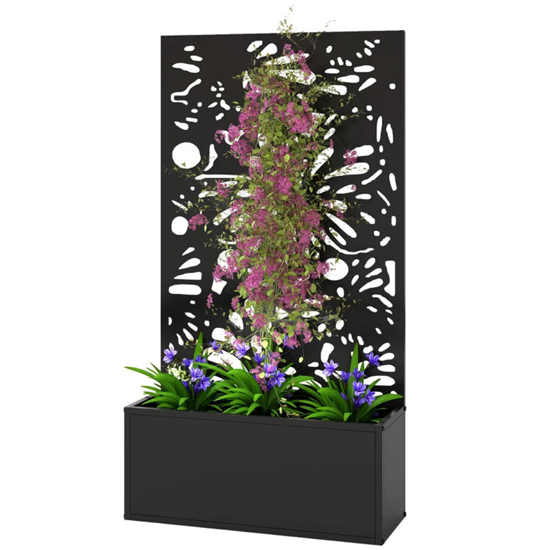 Stylish Plant Bed,Freestanding Or Wall Mounted Plant Bed