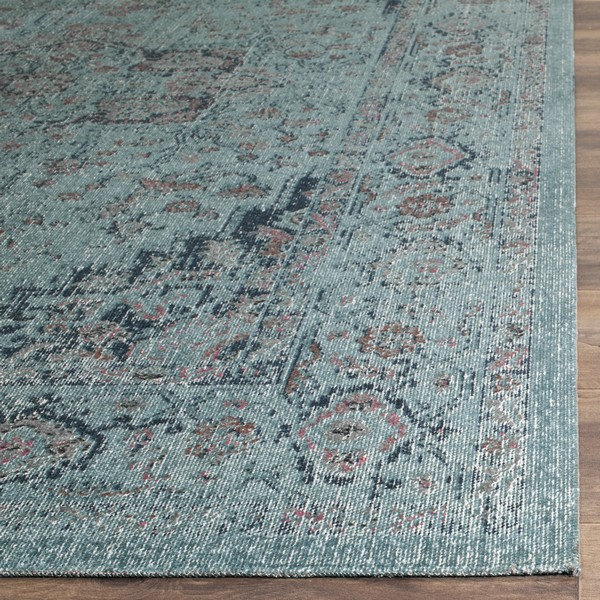 Zariyah Oriental Cotton Hand Woven Area Rug
