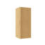 Meuble-lavabo d'appoint mural rayé flottant 12 po avec porte et tablette 12 po