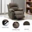 Fauteuil inclinable manuel Corduroy