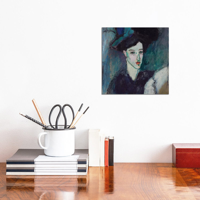 The Jewess, C.1907-1908 by Amedeo Modigliani - Wrapped Canvas Gallery-Wrapped Canvas Giclée, 30.48cm H x 30.48cm W