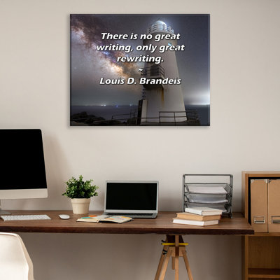 Trinx Gallery Wrapped Canvas By Joy Fielding: "No matter how grim things may seem, they alway