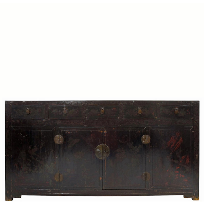 87.4 in. W Solid Wood Sideboard