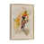 Champagne Floater Framed Canvas