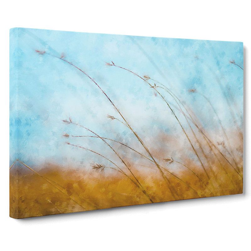 Blades Of Grass - Wrapped Canvas Painting, 35cm H x 50cm W x 3cm D