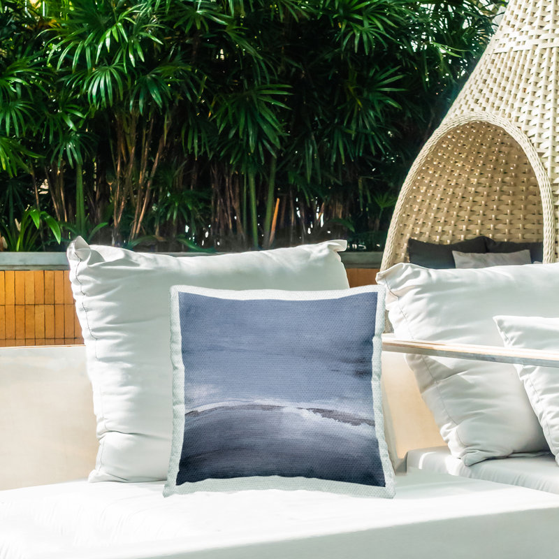 Abstract Outdoor Throw Pillow